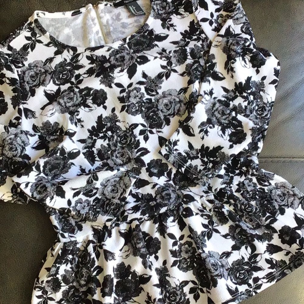 Forever 21 Peplum Top